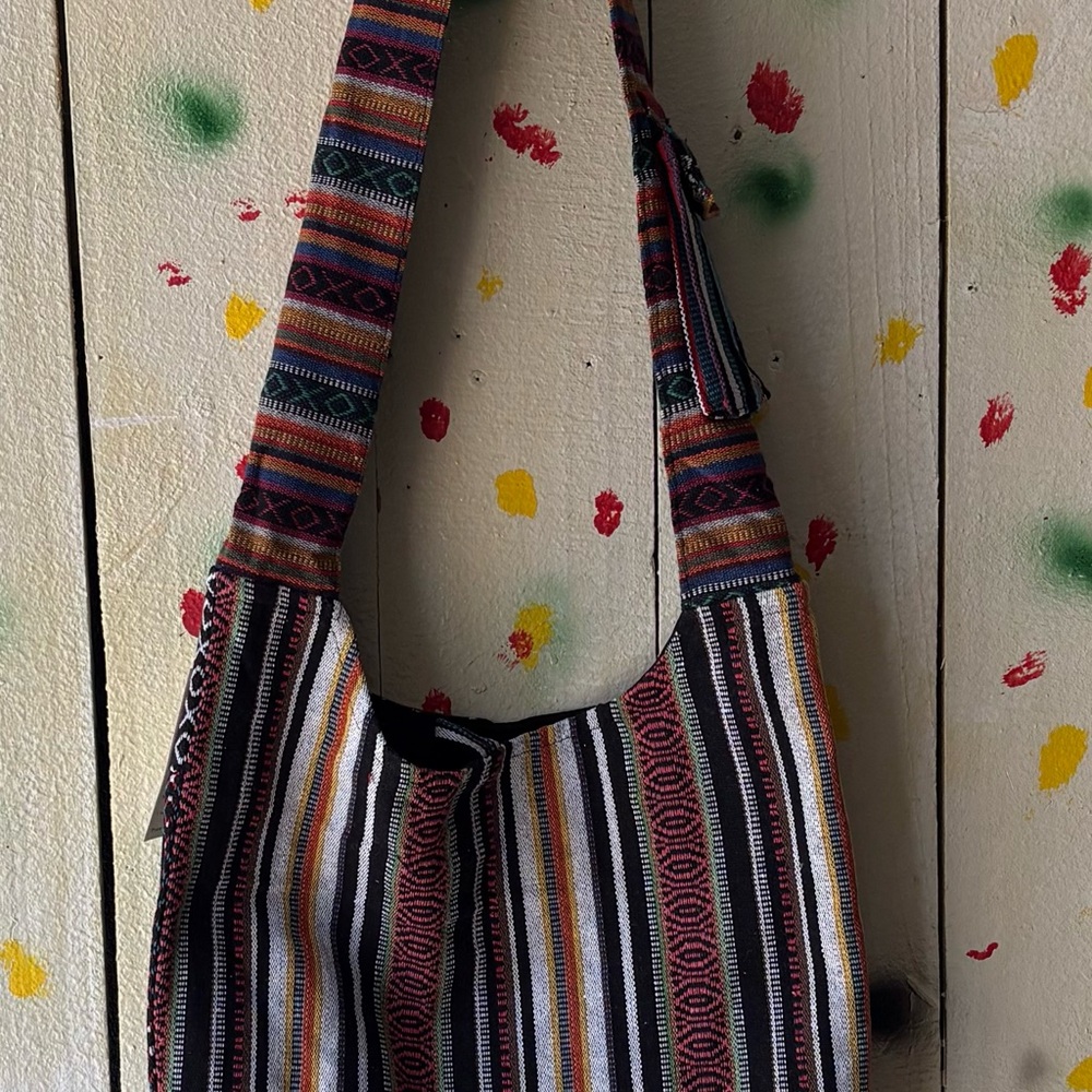Multicolor Patterned Women's Bag - Picture 2 of 3